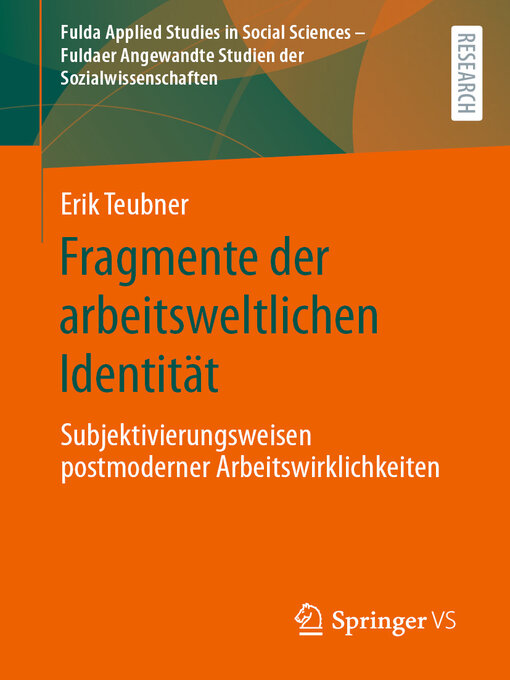Title details for Fragmente der arbeitsweltlichen Identität by Erik Teubner - Available